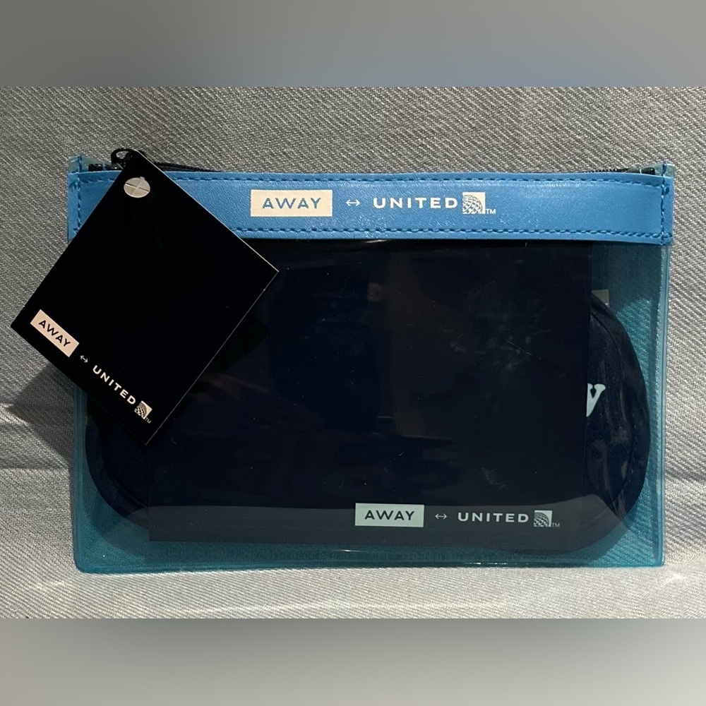 United Airlines Transcon Business AWAY Amenity Kit